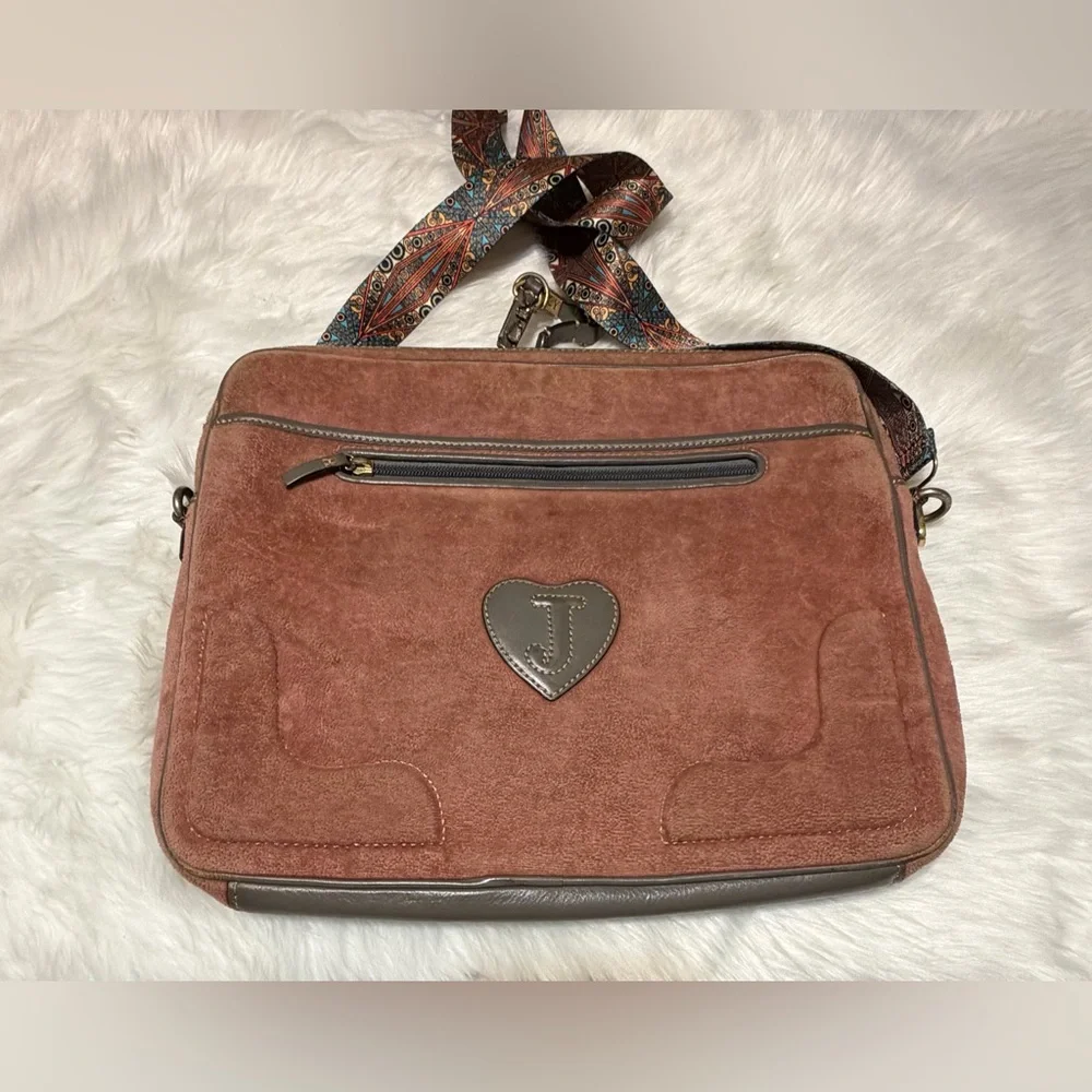 Y2K Vintage Juicy Couture Rust Laptop Bag